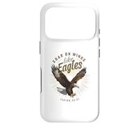 Custodia per iPhone 17 Pro Librarsi In Volo Come Aquile Isaia 40:31 Disegno Dell'aquila