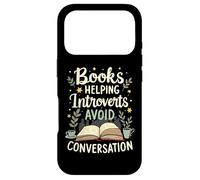 Custodia per iPhone 17 Pro Libri Aiutare gli introversi a evitare la conversazione Divertente introverso