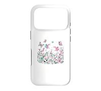 Custodia per iPhone 17 Pro Libro di fiabe fantasy con unicorno e farfalla