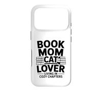 Custodia per iPhone 17 Pro Libro Mamma Amante Gatto Vivere In Capitoli Accogli