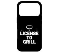 Custodia per iPhone 17 Pro Licenza per grigliare divertente cortile cucina design stile chef