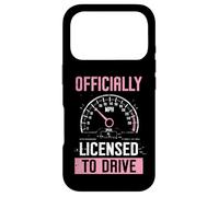 Custodia per iPhone 17 Pro Licenza ufficiale per Drive Girls New Drivers License Girl