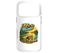 Custodia per iPhone 17 Pro Life Is Better At The Lake Sunset Canoe Nature Vibes Graphic