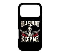 Custodia per iPhone 17 Pro L'inferno non poteva tenermi Christian Cross Catene spezzate