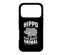 Custodia per iPhone 17 Pro L'ippopotamo è il mio animale spirituale