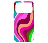 Custodia per iPhone 17 Pro Liquid Swirl Retro 60s 70s Aesthetic Indie Hippie Funky