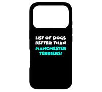 Custodia per iPhone 17 Pro List Of Dogs Better Than Manchester Terriers