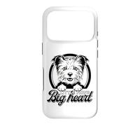 Custodia per iPhone 17 Pro Little Paws, Big Heart Happy Yorkshire Terrier amante dei cani