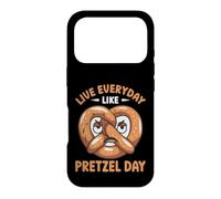Custodia per iPhone 17 Pro Live Everyday Like Pretzel Day