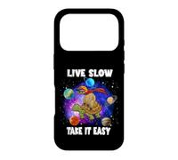 Custodia per iPhone 17 Pro Live Slow Take It Easy Turtle Sloth Funny Sloths Turtles