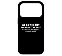 Custodia per iPhone 17 Pro Lo facciamo non perché fosse facile, ma perché lo pensavamo