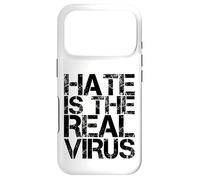 Custodia per iPhone 17 Pro L'odio è il vero virus - AAPI Anti razzismo asiatico - AAPI Hate