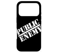 Custodia per iPhone 17 Pro Logo grande diagonale nemico pubblico