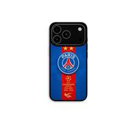 Custodia per iPhone 17 Pro Logo PSG Campione doppia leggenda nike rossa e blu Maniacase