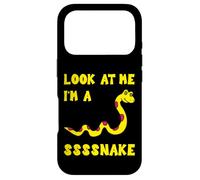 Custodia per iPhone 17 Pro Look At Me I'm A Snake Kids Carino Ragazzo Ragazza Bambino