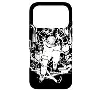 Custodia per iPhone 17 Pro Look comico da ragazzo dell'hockey su ghiaccio per ragazzi