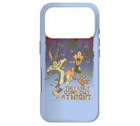 Custodia per iPhone 17 Pro Looney Tunes Bugs and Daffy The Only Come At Night
