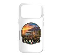Custodia per iPhone 17 Pro Loreto Tramonto Paesaggio Panoramico Vista Spiaggia
