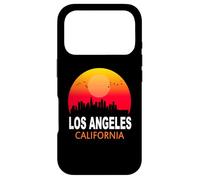 Custodia per iPhone 17 Pro Los Angeles California State USA Vintage Sunset Retro City