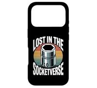 Custodia per iPhone 17 Pro Lost In The Socketverse - Presa da 10 mm, per meccanici di auto