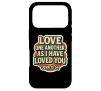 Custodia per iPhone 17 Pro Love One Another As I Have Loved You Bibbia Cristiana Vintage