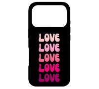 Custodia per iPhone 17 Pro Love Retro Stack Design