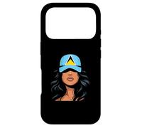 Custodia per iPhone 17 Pro Lucian Girl Santa Lucia Bandiera Orgoglioso St Lucian Donne