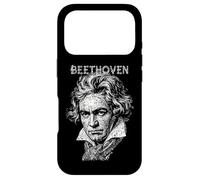 Custodia per iPhone 17 Pro Ludwig Van Beethoven Divertente Compositore Note Musicali Musicista