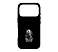Custodia per iPhone 17 Pro Lugh, dio celtico del sole, guerriero, leggenda della lancia