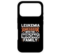 Custodia per iPhone 17 Pro Lukemia Messed With Wrong Family Blood Cancer Awareness