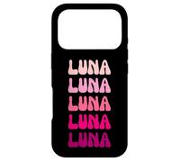Custodia per iPhone 17 Pro Luna Retro Stack Design