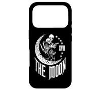 Custodia per iPhone 17 Pro Luna Tarocchi Scheletro Coppia Fuorilegge Astrologia Gotica