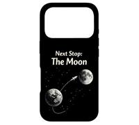 Custodia per iPhone 17 Pro Luna Viaggio Citazione Retro Spazio Avventura