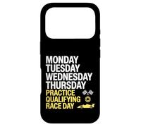Custodia per iPhone 17 Pro Lunedì Martedì Mercoledì Giovedì Pratica Gara di Qualificazione