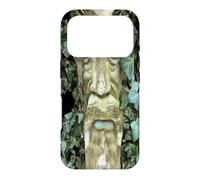 Custodia per iPhone 17 Pro L'uomo verde celtico pagano con edera lascia arte