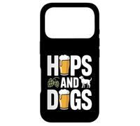 Custodia per iPhone 17 Pro Luppolo e cani Birra artigianale Amante dei cani