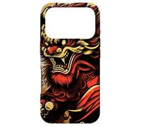 Custodia per iPhone 17 Pro Mad Lion Dance cinese Foo Dog
