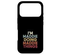 Custodia per iPhone 17 Pro Maddie Name Maddie Personalized Name First Given