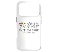 Custodia per iPhone 17 Pro Made for More Christian Ephesians 2:10 Bible Verse God Quote