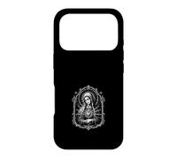 Custodia per iPhone 17 Pro Madonna Addolorata Sacro Cuore Sette Spade