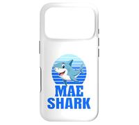 Custodia per iPhone 17 Pro Mae Shark Family Reunion Squad Nome Cognome