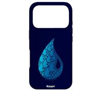 Custodia per iPhone 17 Pro Magic: The Gathering Blue Mana Symbol Fill Logo