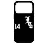 Custodia per iPhone 17 Pro Maglia sportiva Papa Leone XIV di Chicago numero 14