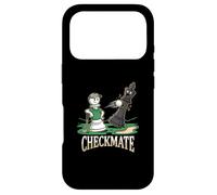 Custodia per iPhone 17 Pro Maglietta da giocatore di golf Pro Chess Pawn Checkmate Strategy