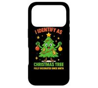 Custodia per iPhone 17 Pro Maglietta I Identify As A Christmas Tree Lit On The Outside