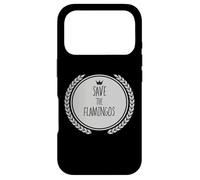 Custodia per iPhone 17 Pro Maglietta Save The FLAMINGOS Animal FLAMINGO