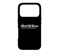 Custodia per iPhone 17 Pro Maid of Honor from Bride for Sister