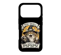 Custodia per iPhone 17 Pro Maine Coon Cat Wizard You Shall Not PSPS Fantasy Magic