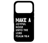 Custodia per iPhone 17 Pro Make a Joyful Noise Unto the Lord Psalm 98:4 Christian
