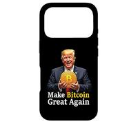 Custodia per iPhone 17 Pro Make Bitcoin Great Again Trump Bitcoin Crypto Future